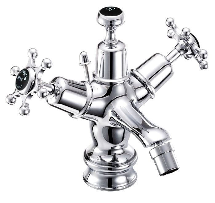 Birkenhead Regent bidet mixer with pop-up waste